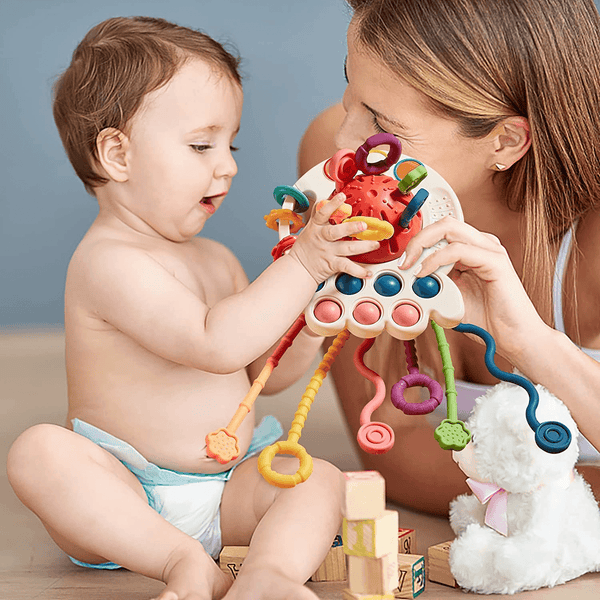 Brinquedo Montessoriano Multifuncional - Padrinhos Mágicos