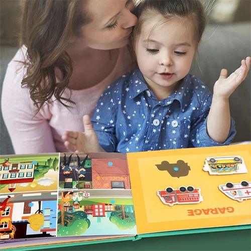 Livro Interativo Montessori - Padrinhos Mágicos