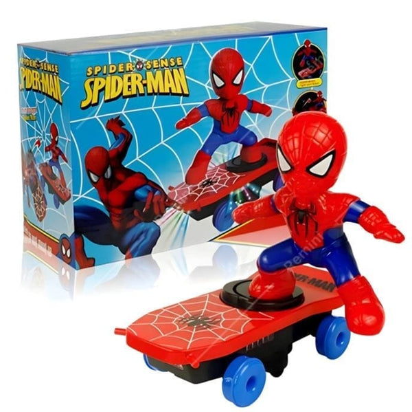 Marvel Spider-Man Skatista Elétrico - Padrinhos Mágicos